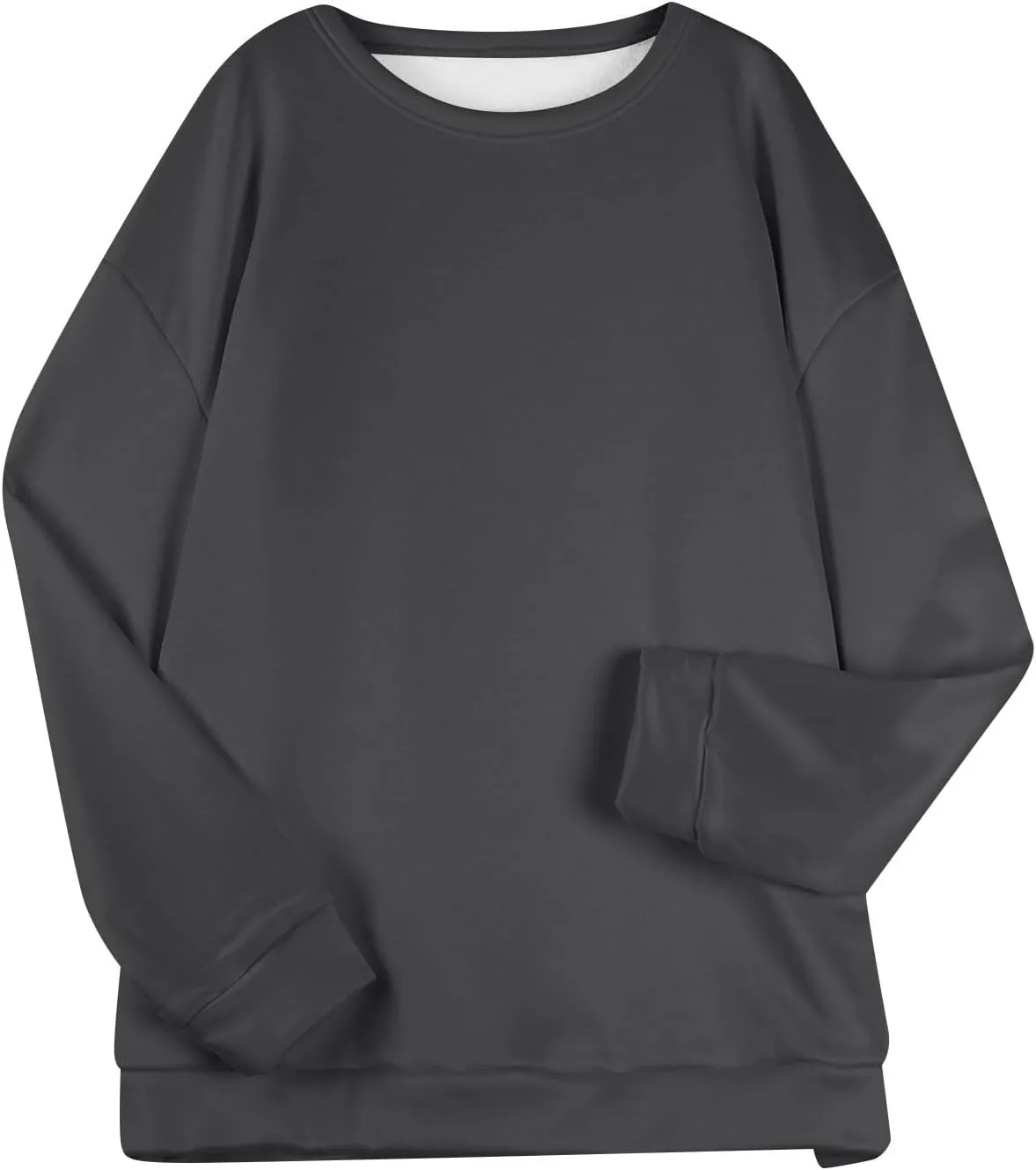 Winter Sweaters For Women Fuzzy Sweater Women'S Crewneck Sweatshirts Fleece Pullover Women Sherpa Pullover Womens
