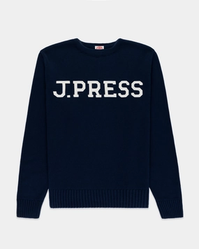 J. Press "Take Ivy" Varsity Boatneck Sweater Winter Fashion Must-Have Fine Gauge Knit