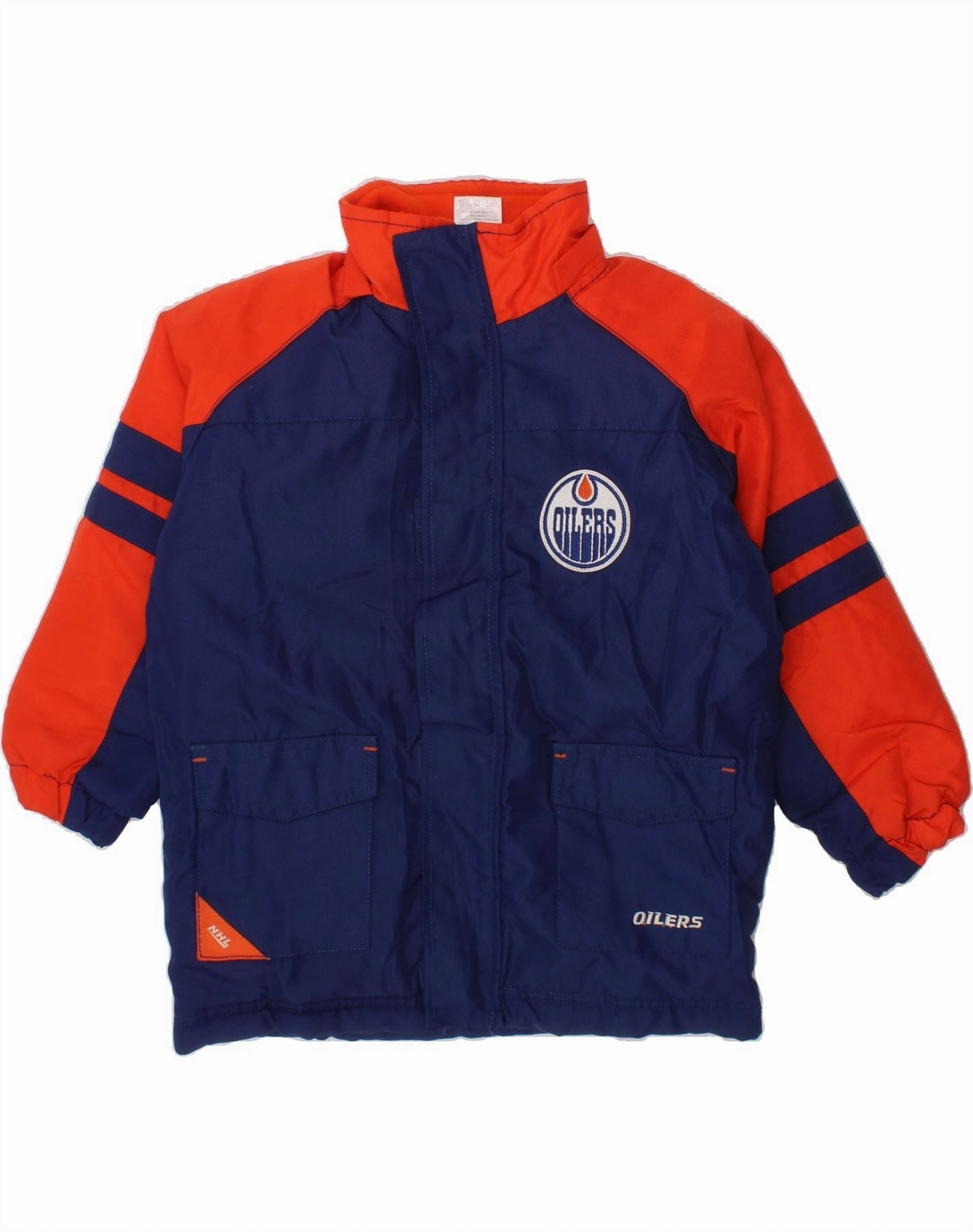 NHL Boys Graphic Windbreaker Jacket 4-5 Years Navy Blue Colourblock suitable for formal meetings