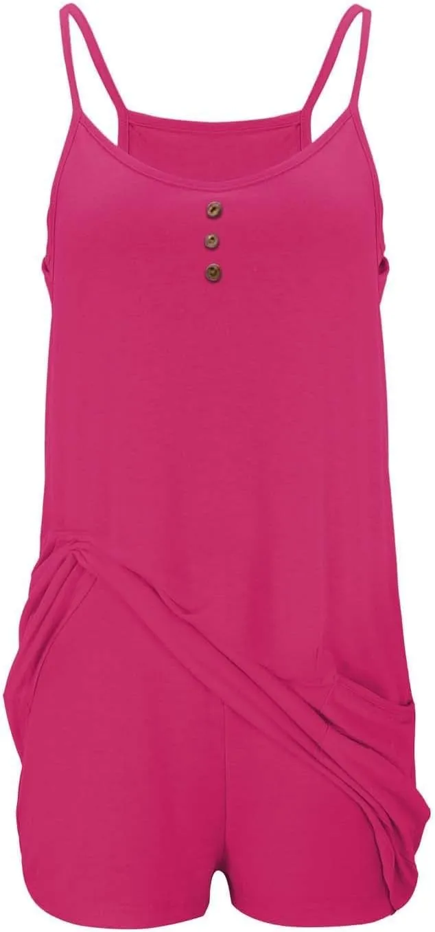 Women Athletic Dress Summer Tennis Workout Active Sports Mini Romper Dress Built in Shorts Travel Vacation Clothes