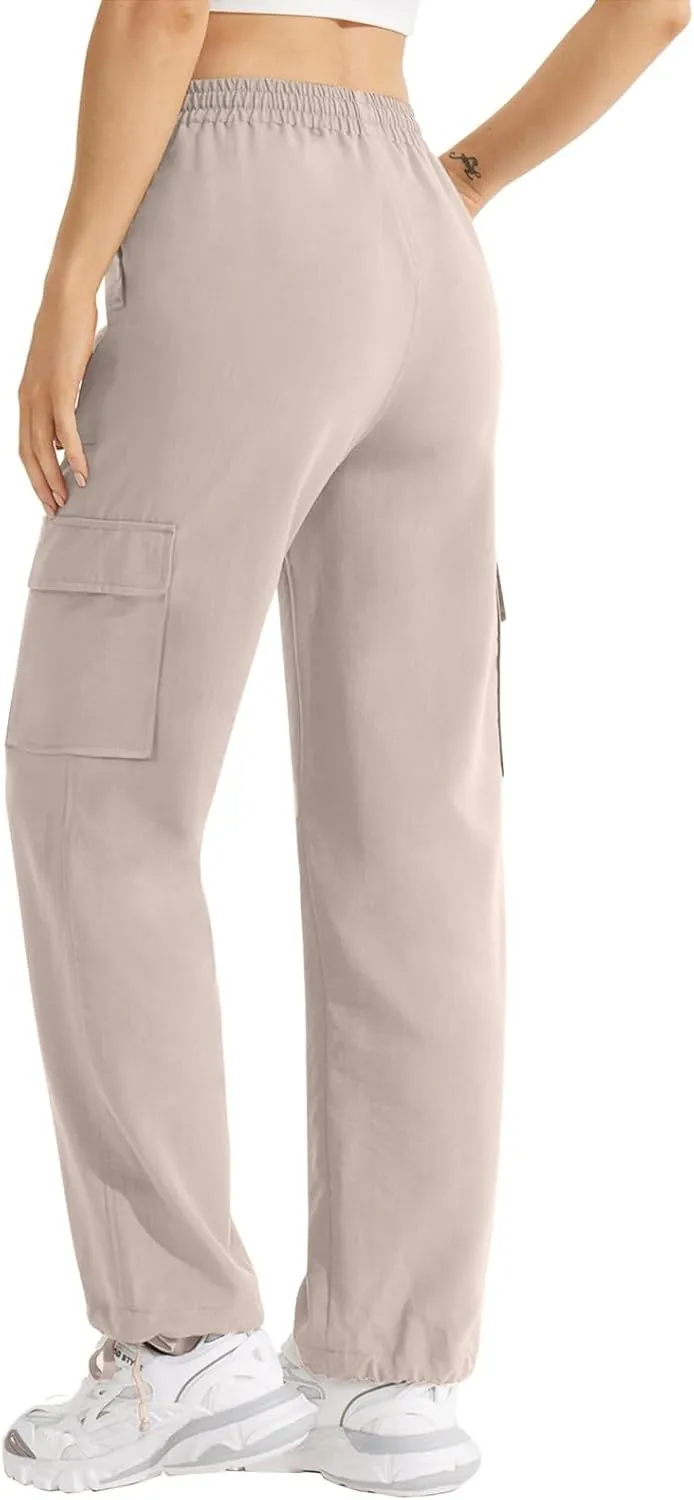 Women Baggy Sweatpants for Girls Teen high Waisted y2k Workout Joggers 2024 Cargo Pants Drawstring Bottoms Lounge