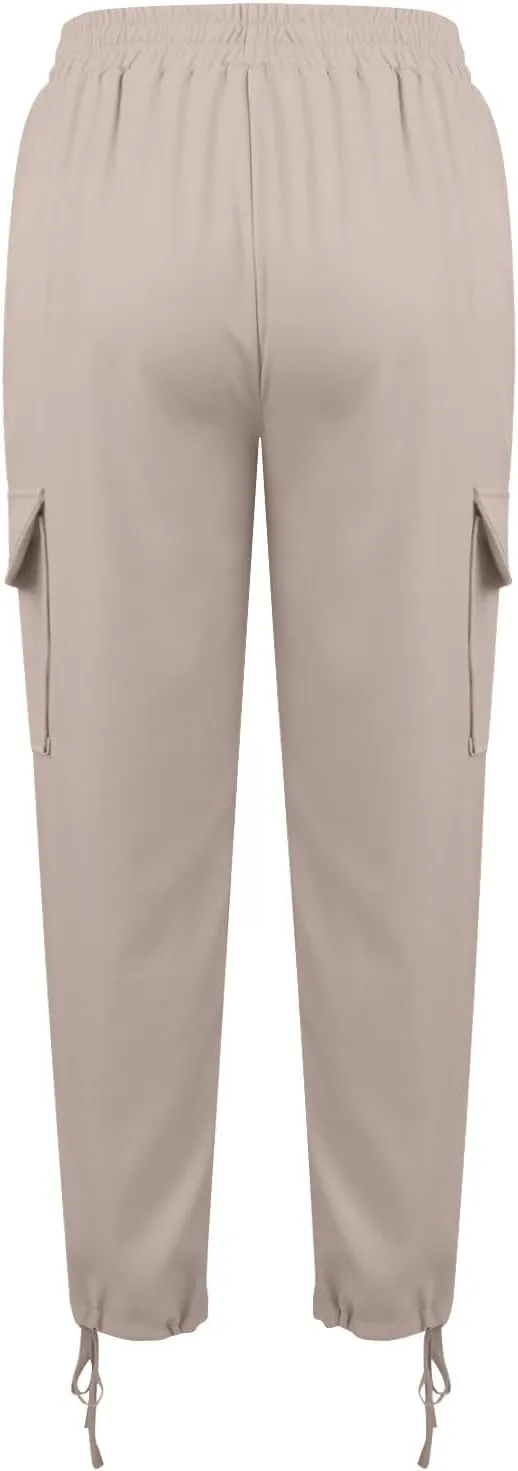 Women Baggy Sweatpants for Girls Teen high Waisted y2k Workout Joggers 2024 Cargo Pants Drawstring Bottoms Lounge