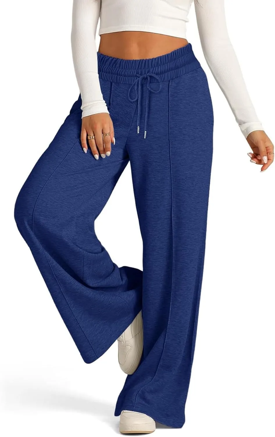 Women Baggy Sweatpants for Girls Teen Plus Size Petite Joggers Streetwear Pockets 2024 Straight Fleece Cargo Pants