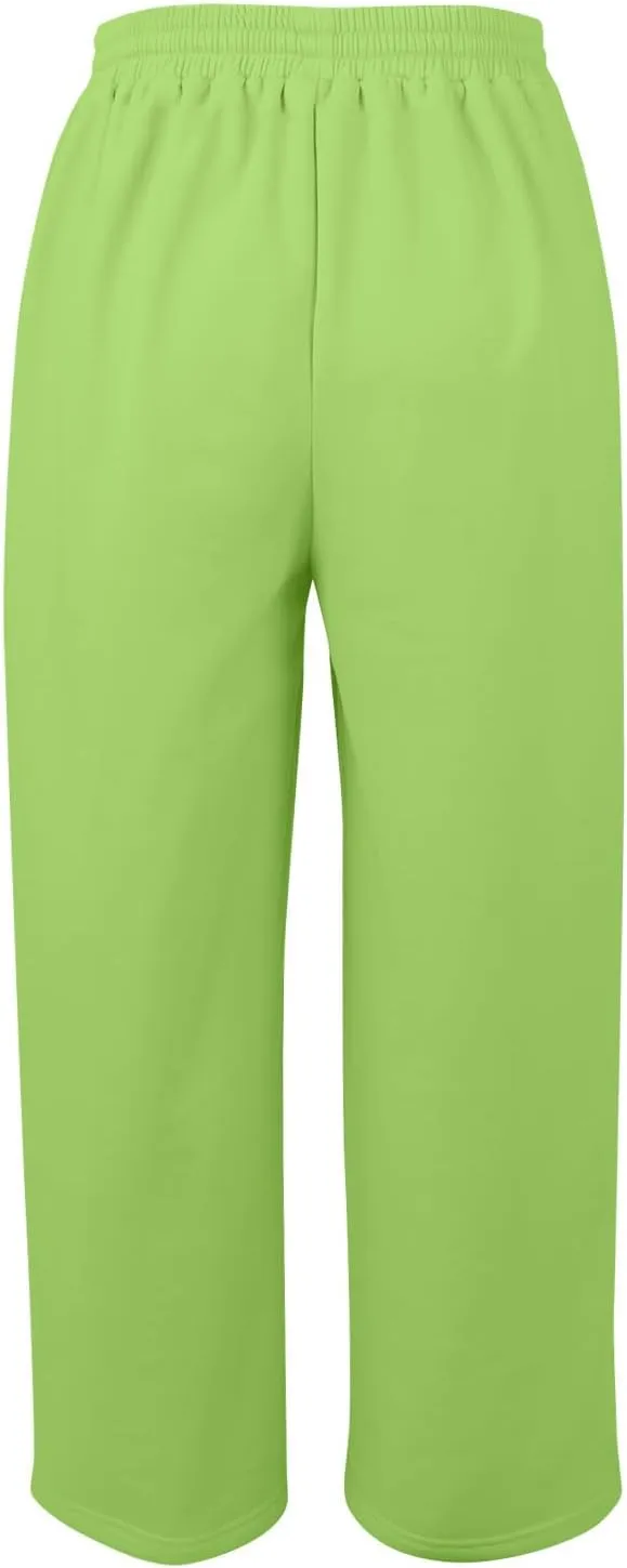 Women Fleece Warm Sweatpants Cargo Pants Active high Waisted Joggers Casual Baggy Lounge Pants with Trendy Pockets