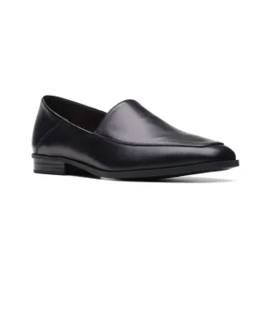 Women Sarafyna Freva Loafer In Black Leather Morning Stroll All Setting