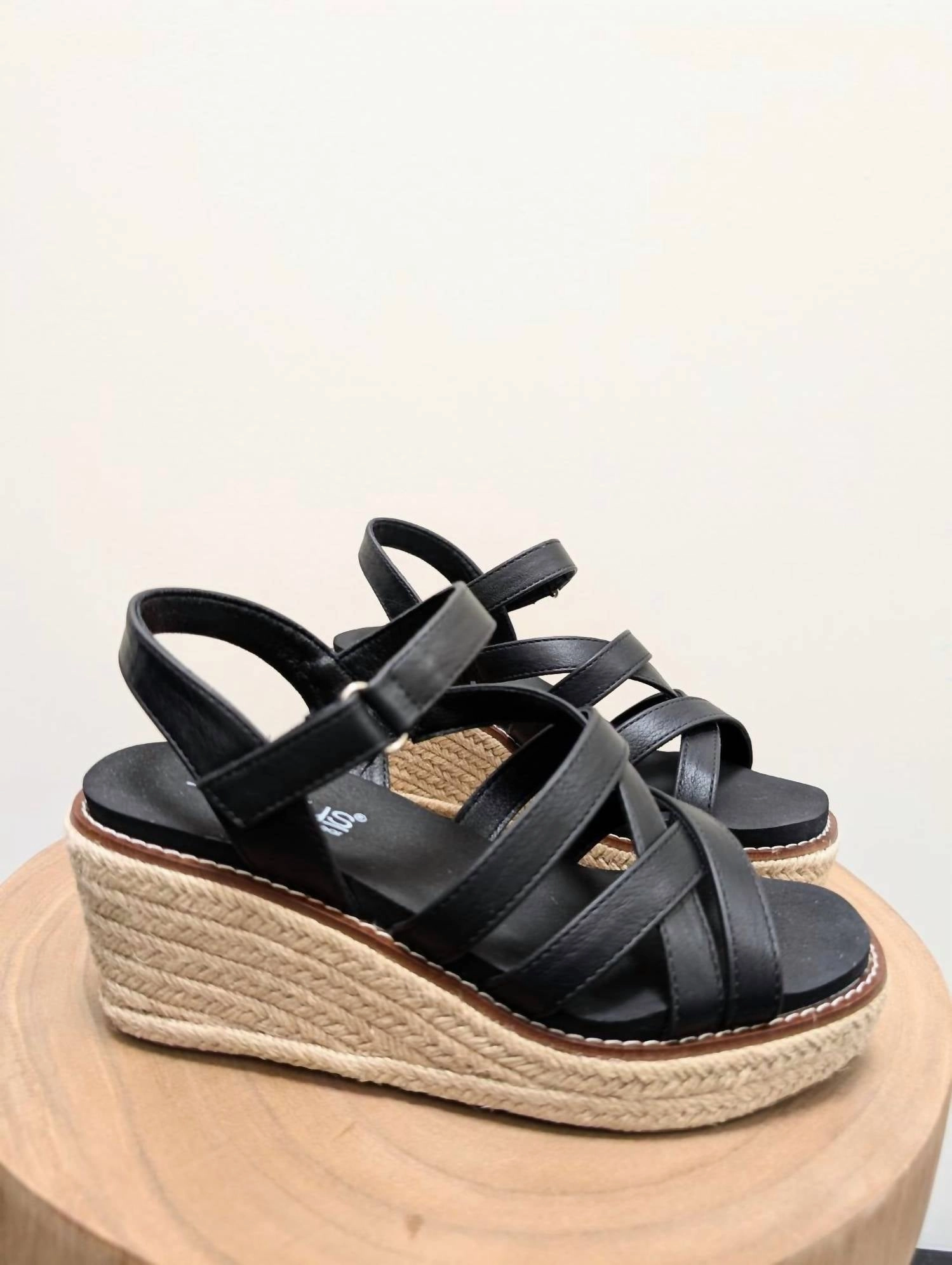 Women All Nighter Wedge In Black Statement Movement Soft Footfall