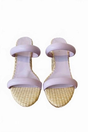 Women Gardenia Heel In Lilac Active Look Fabric Sole