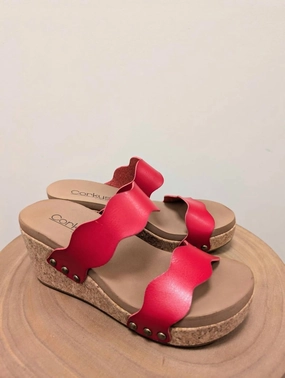 Casual Rise Ankle Base Women Obviously Wedge In Red