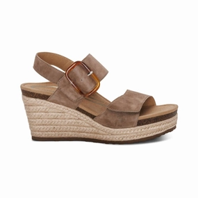 Easy Height Bold Elevation Women's Ashley Arch Support Wedge In Taupe