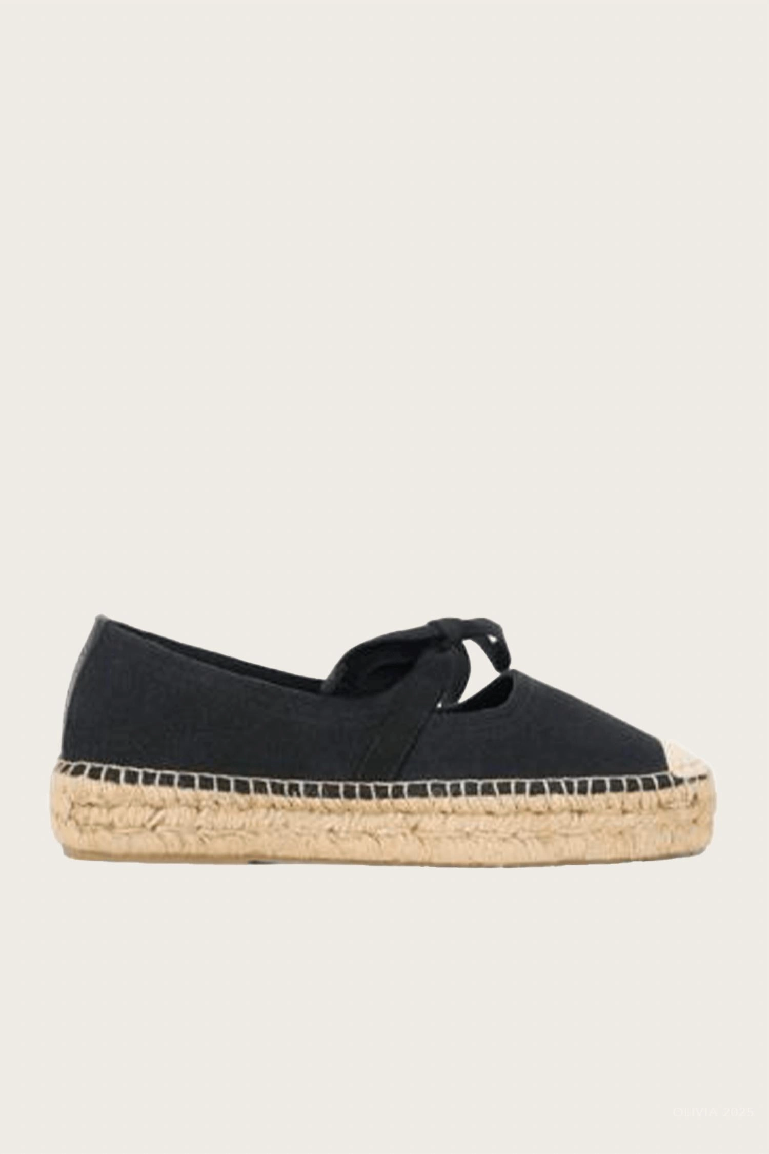 Women's Calla Espadrille Mary Jane Platform In Black Statement Boost