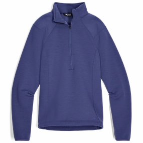Women's Crescent Fleece Half Zip Feedback Fall Friendly