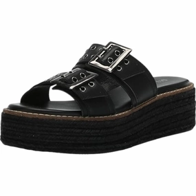 Every Step Women's Derby Sandals In Black