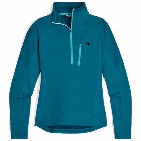 Women's Deviator Fleece Half Zip Cool Climate Medal