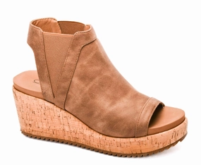 Market Day Steady Motion Women's Easy Now Wedge Sandals In Tan