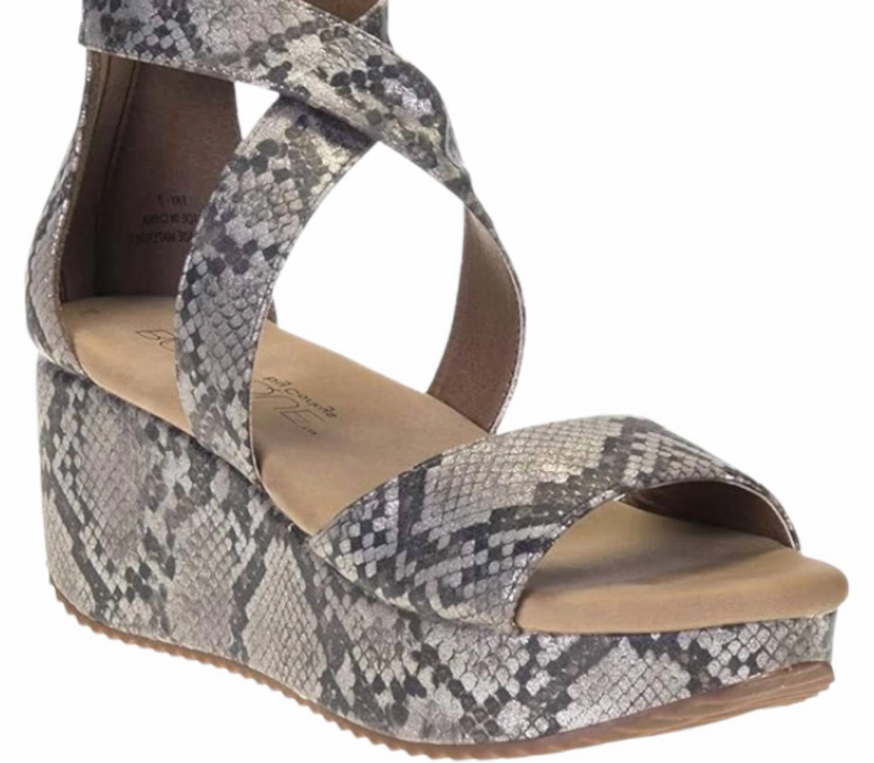 Leg Grace Women's Fay Wedge In Snake