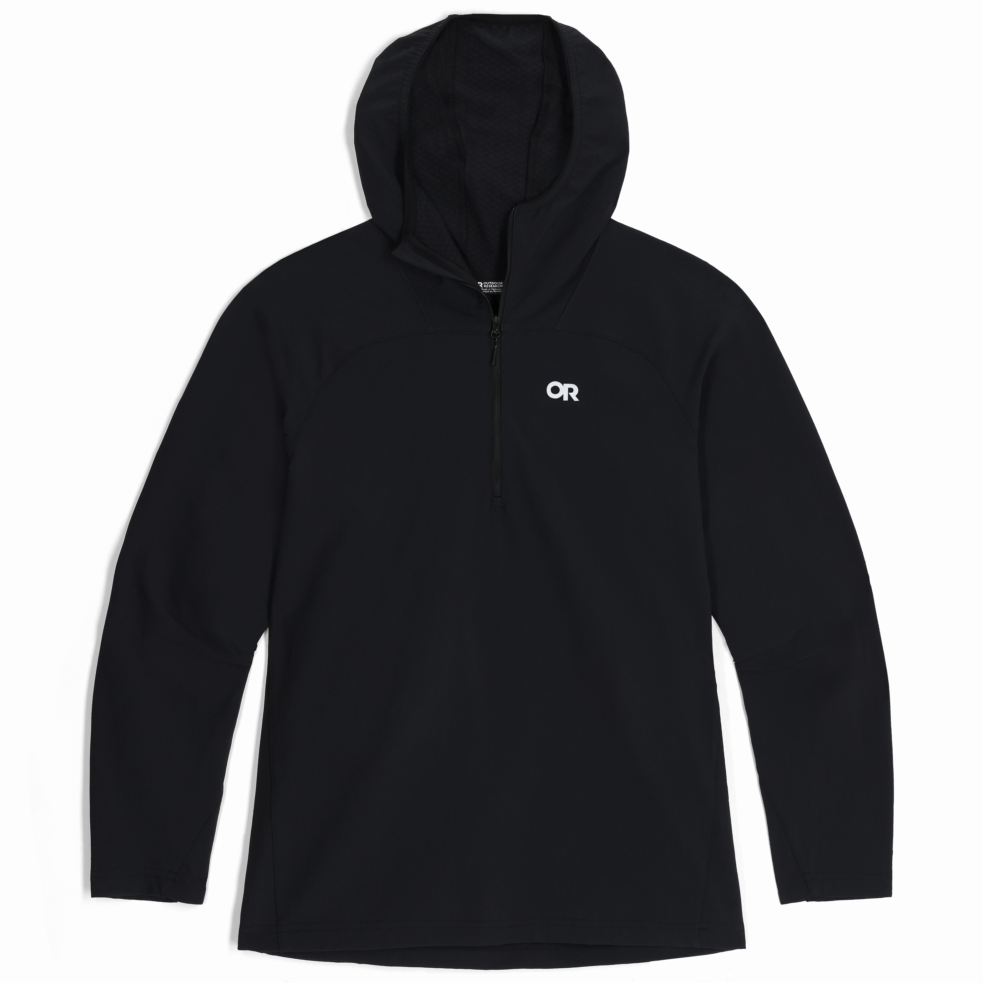 Women's Freewheel MTB Half Zip Hoodie - Plus Ergonomic Seams Weather Ready