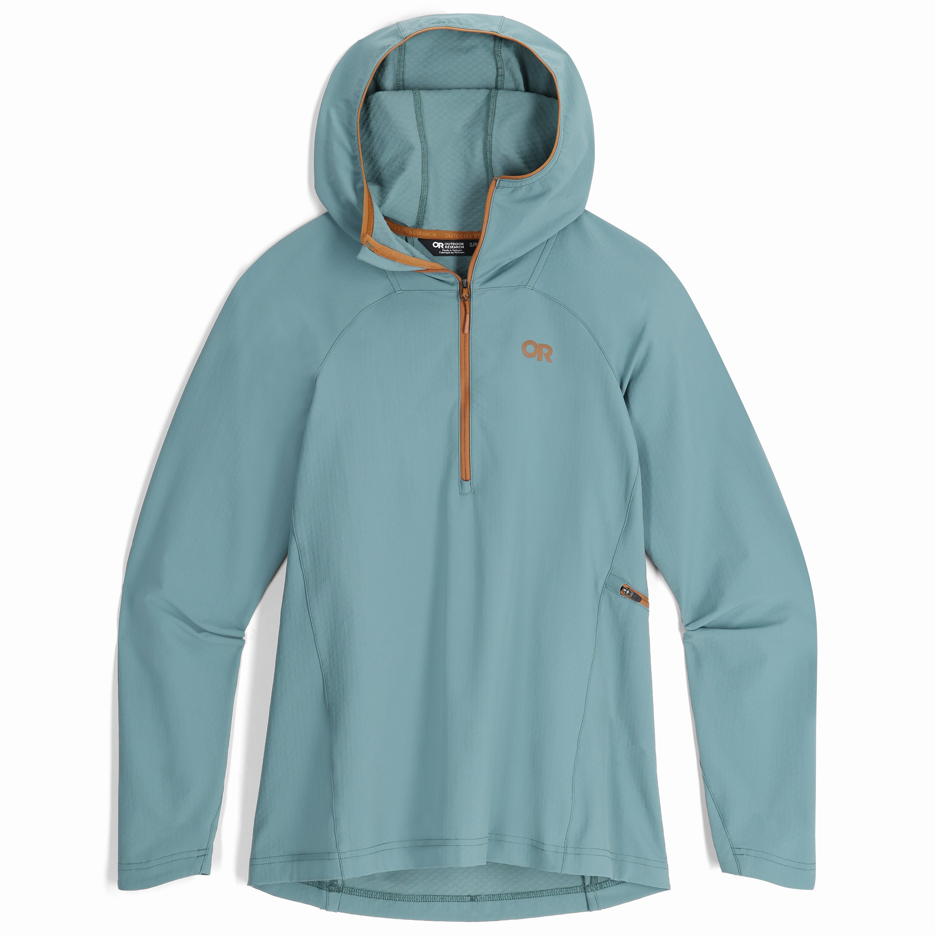Women's Freewheel MTB Half Zip Hoodie Button Closure