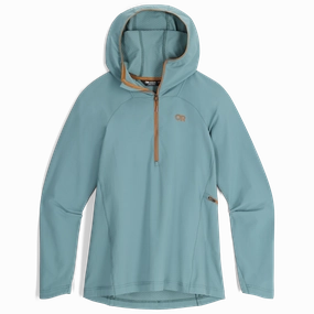 Acknowledge multiple pockets Women's Freewheel MTB Half Zip Hoodie