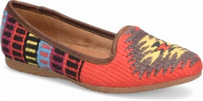 Modern Fit Walk Around Women's Giselle Shoes In Red Multi