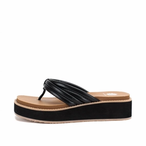 Slim Structure Women's Hasani Flatform Sandal In Black