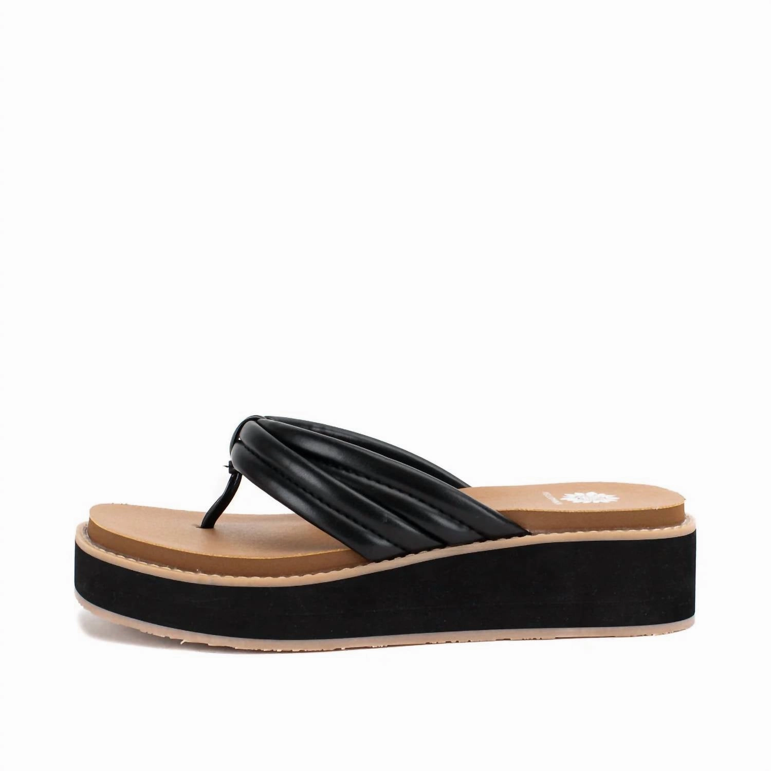 Slim Structure Women's Hasani Flatform Sandal In Black