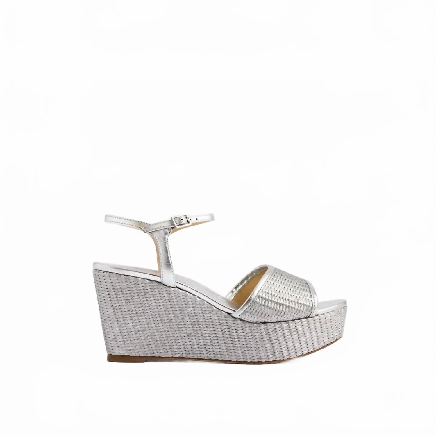 Art Sole Women's Haven Wedge In Silver Metallic