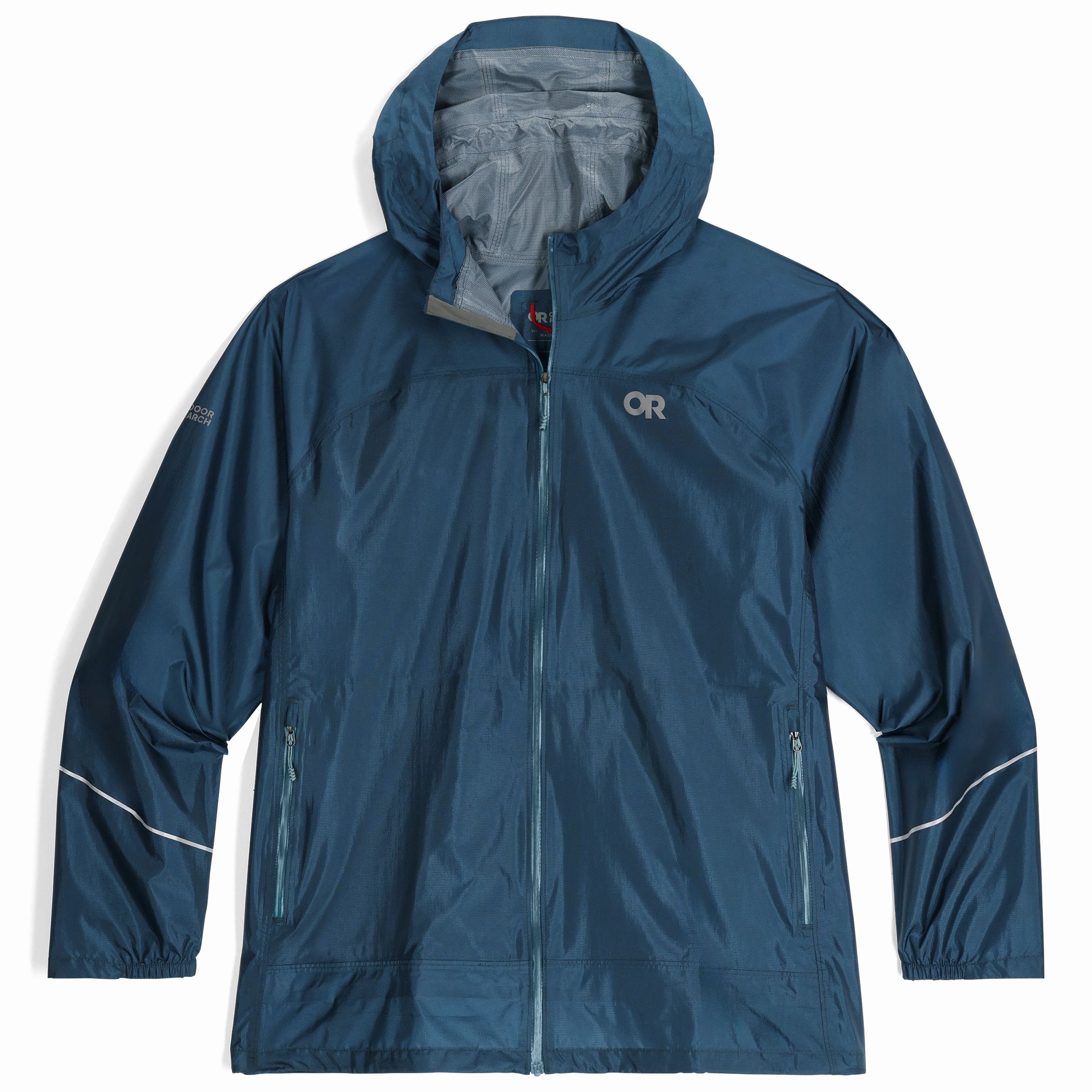 futuristic Viewpoint Women's Helium Rain Ultralight Jacket-Plus