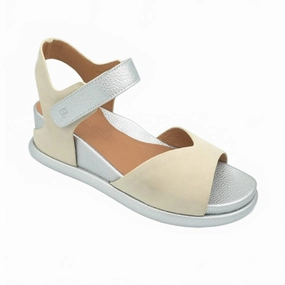 Women's Jalleen Wedge Sandal In Stone Nubuck Runway Edge Durable Flex