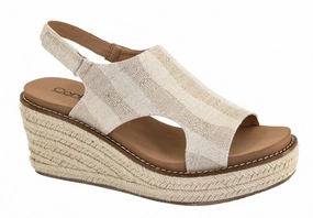 Women's K Bye Espadrille Wedge In Sand Any Environment