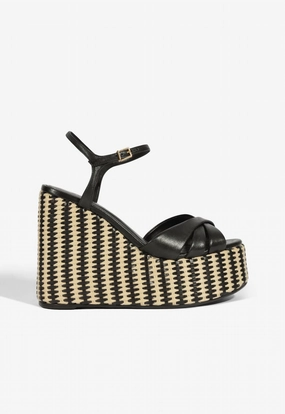 Women's Keefa Sandals In Black Stylish Rise Durable Flex