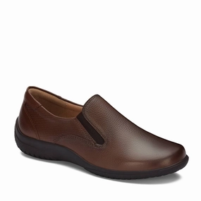 High   Quality Women's Leather Comfort Moccasins Shoes In Brown
