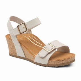 Posture aid Women's Lexa Wedge Sandals In Ivory