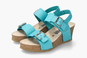 Women's Lissandra Wedge In Turquoise Chic Street