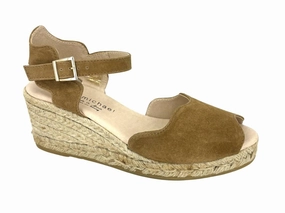 Anti Fall Beach Stroll Women's Lupa Espadrille In Beige
