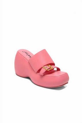 Women's Mila Wedge Sandal In Watermelon Space Base
