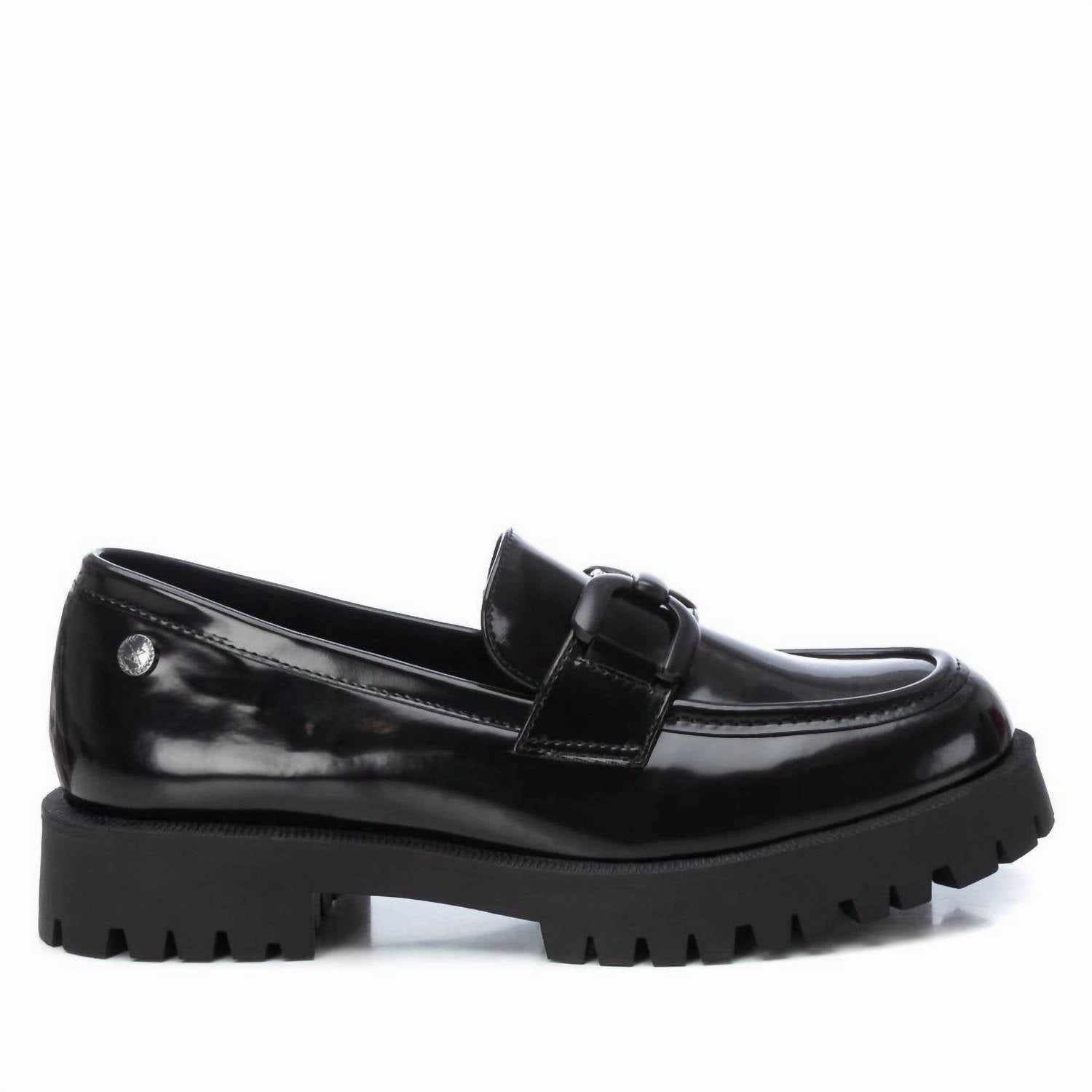 Women's Moccasins Shoes In Black Office-Ready Footwear