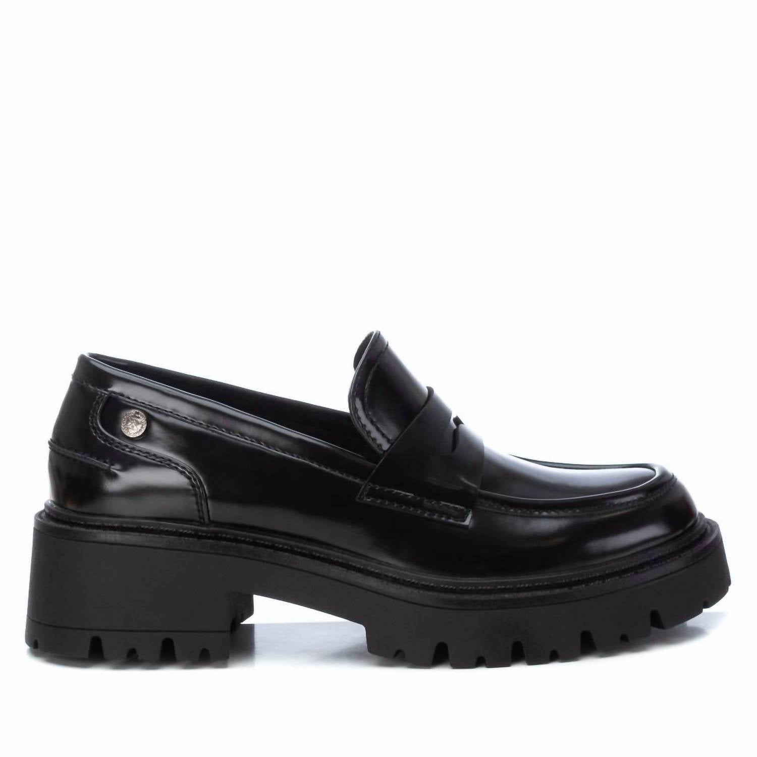 Women's Moccasins Shoes In Black Classic Comfort Design
