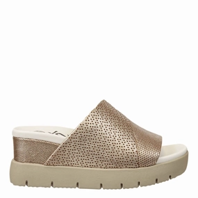 Women's Norm Wedge Sandal In Gold Outdoor Fit