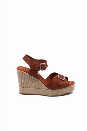Secure Shift Stable Lift Women's Olga Sandal In Tan