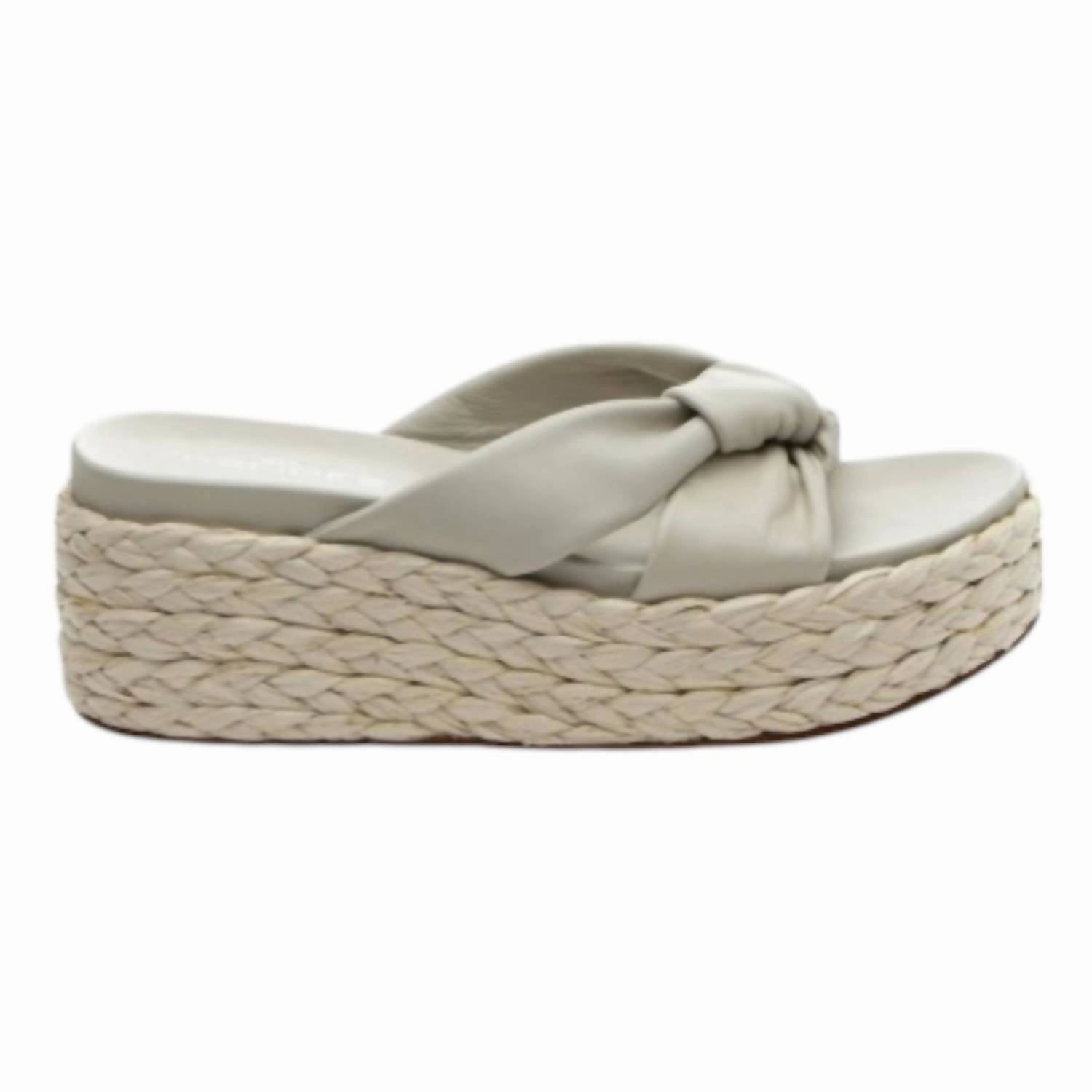 Urban Setting Women's Quail Wedge In Bone Leather