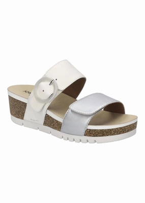 Women's Quinn 14 Wedge Sandal In Silver Height Walk