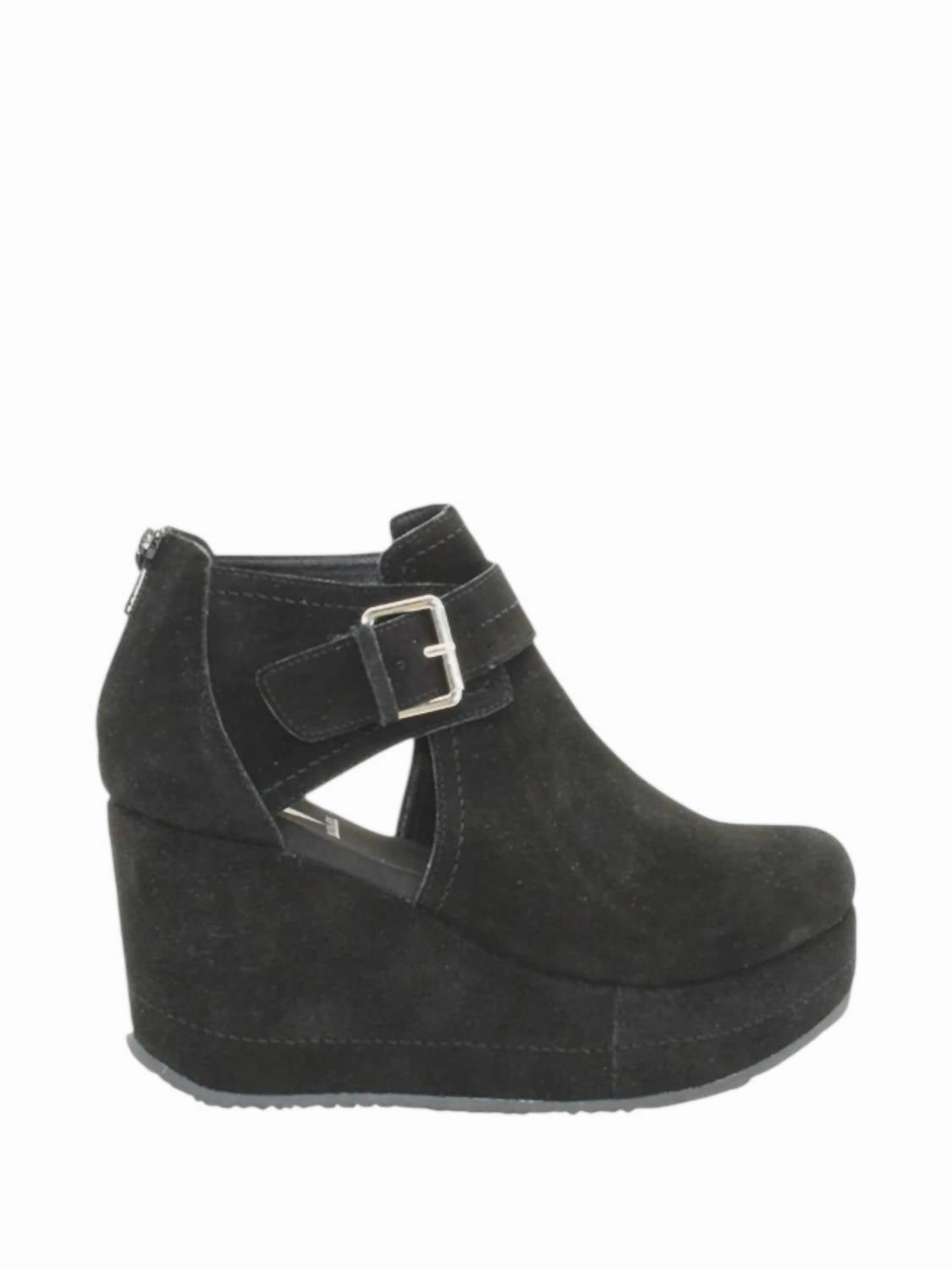 City Trend Women's Romford Wedge Booties In Black