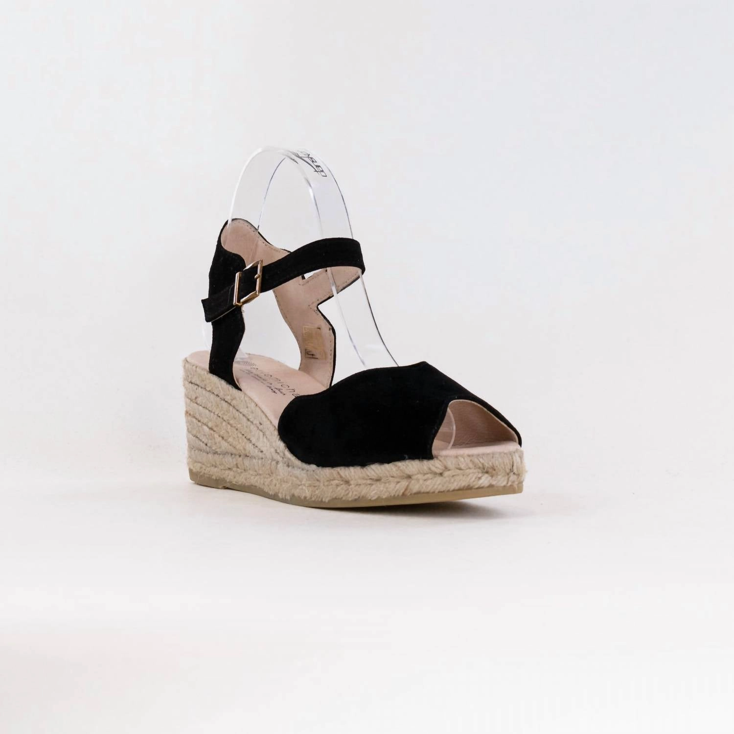 Walk Style Refined touch Women's Roundy Sandal In Black