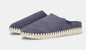 Quick Motion Women's Slip On Espadrille Flats In Midnight Blue