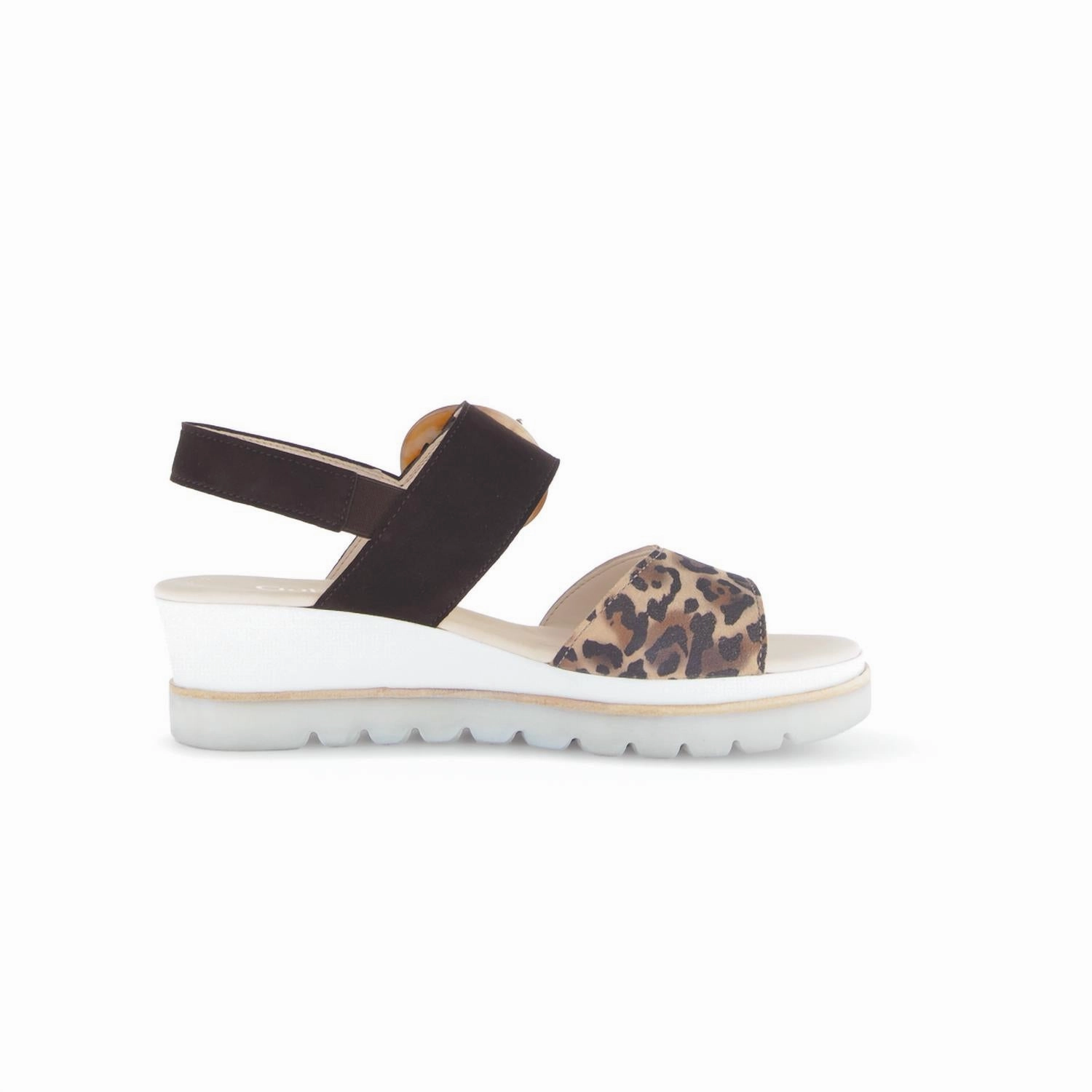 Minimal Mood Move Confidently Women's Strappy Wedge Sandal In Brown