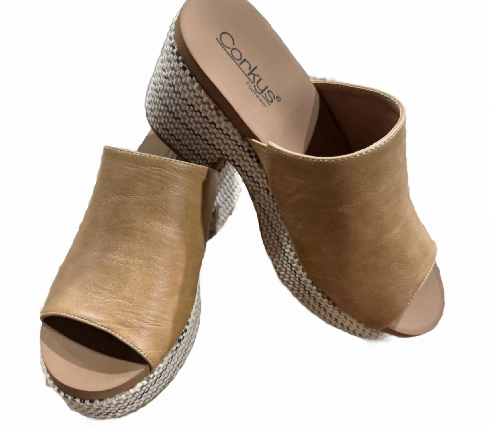 Street Friendly Women's Totally Taupe Wedge Sandal In Brown