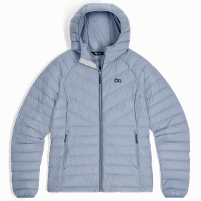 Recycled Polyester Blend Fashion Active Women's Transcendent Down Hoodie