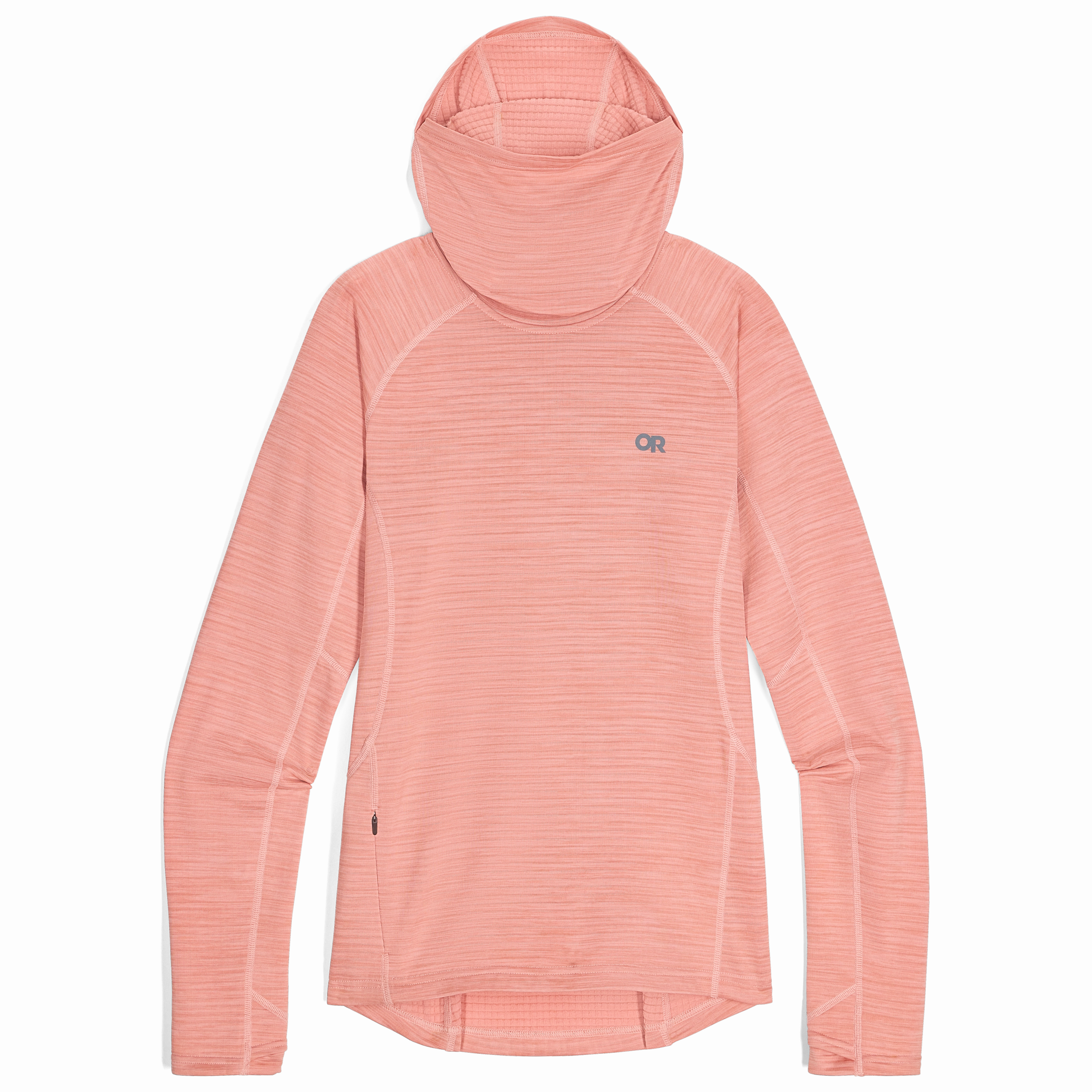 Women's Vigor Grid Fleece Pullover Hoodie exploration