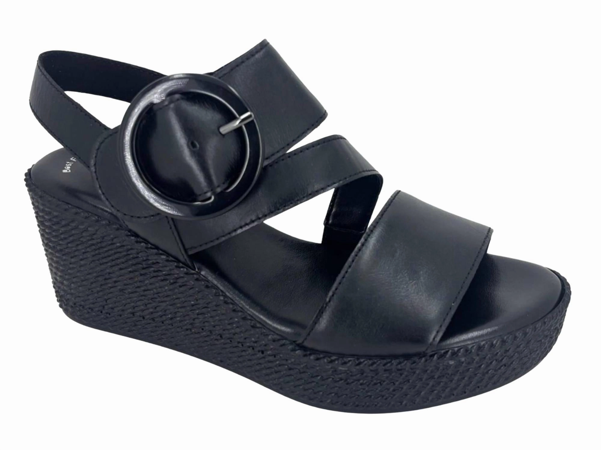 Sleek Choice Women's Wedge 4-770-27 In Black