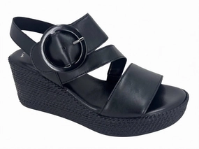 Sleek Choice Women's Wedge 4-770-27 In Black